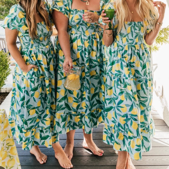 NWT Show Me Your Mumu Lemon Dress - Picture 3 of 4